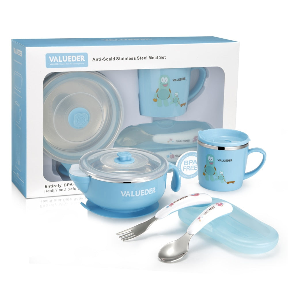 Baby Stainless Steel Feeding Set