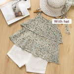 Load image into Gallery viewer, Summer Girls Cake Fragmented Chiffon Set
