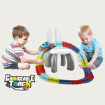 Load image into Gallery viewer, Children&#39;s Educational Train Assembled Car Track
