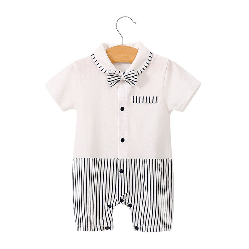 Summer Short Sleeve Baby Bodysuit