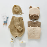 Load image into Gallery viewer, Newborn Baby Autumn Knitted Jumpsuit
