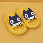 Load image into Gallery viewer, Big-Eyed Black Cat Cartoon Baby Sandals
