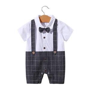 Summer Short Sleeve Baby Bodysuit