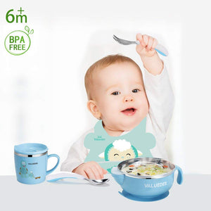 Baby Stainless Steel Feeding Set