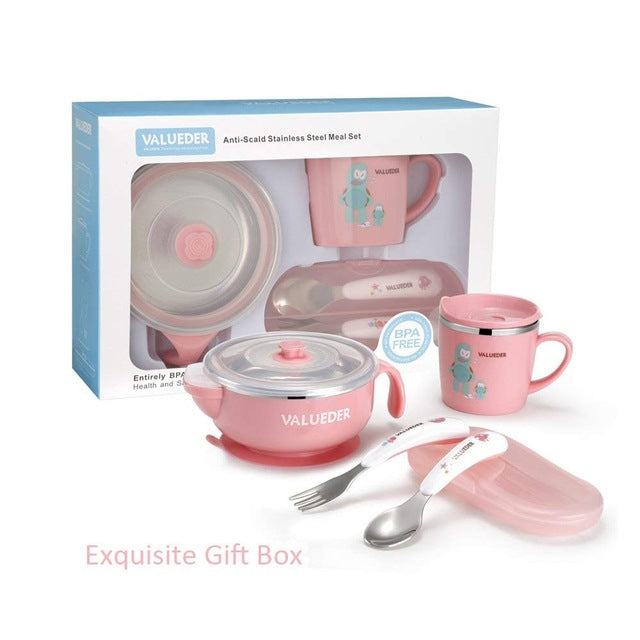 Baby Stainless Steel Feeding Set