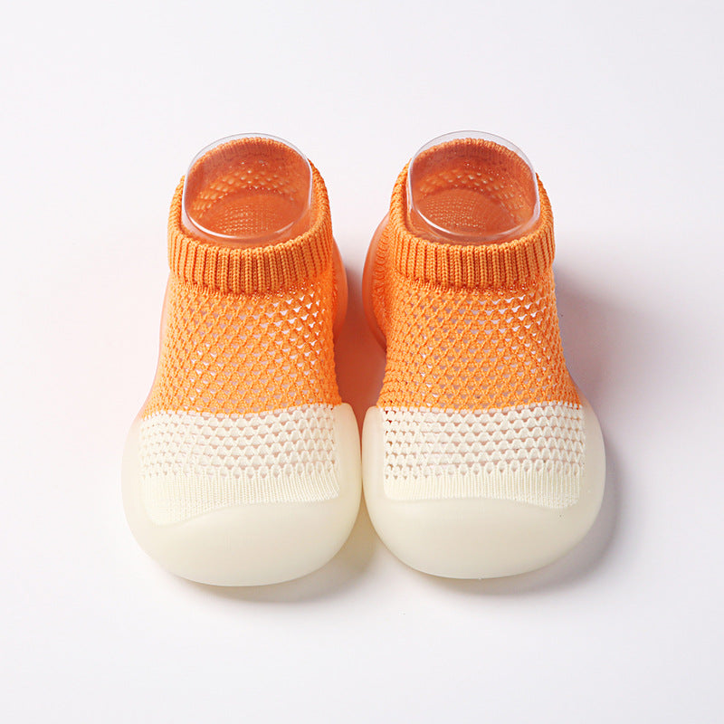 Breathable Baby Walking Shoes with Socks