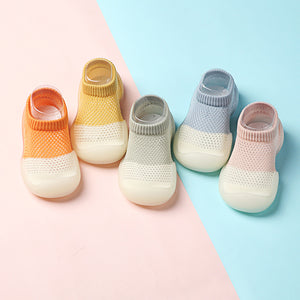 Breathable Baby Walking Shoes with Socks