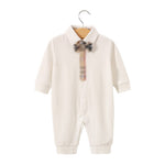 Load image into Gallery viewer, Children&#39;s Gentlemanly Suit Romper
