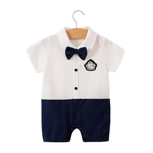 Summer Short Sleeve Baby Bodysuit