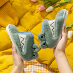 Load image into Gallery viewer, Cartoon Cotton Winter Slippers
