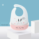 Load image into Gallery viewer, Cute Waterproof Silicone Baby Bibs
