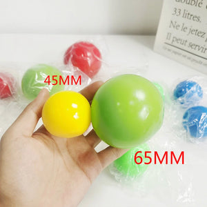 Stick-On Stress Relief Wall Balls