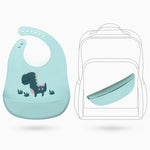 Load image into Gallery viewer, Cute Waterproof Silicone Baby Bibs
